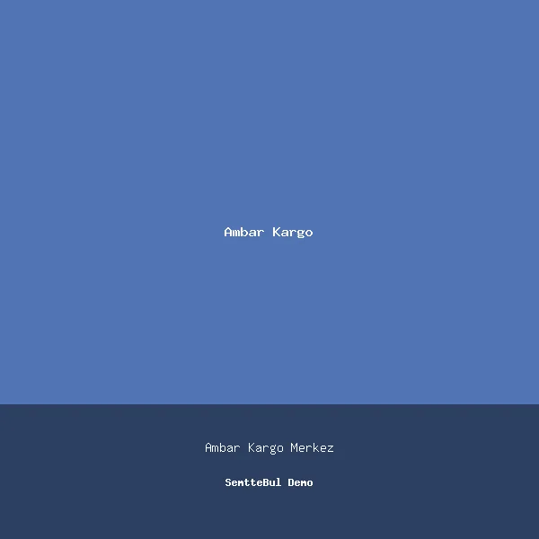Kale Ambar Kargo