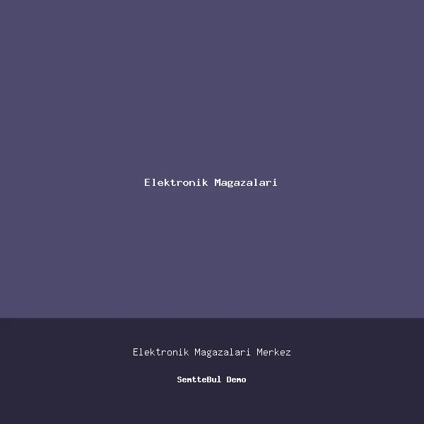 Öz Elektronik Mağazaları