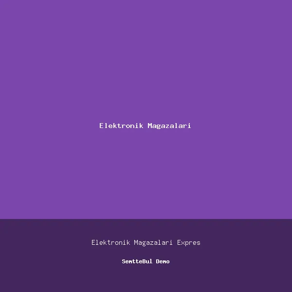 Elit Elektronik Mağazaları
