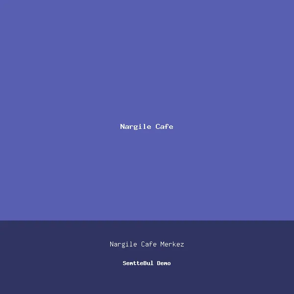 Öz Nargile Cafe